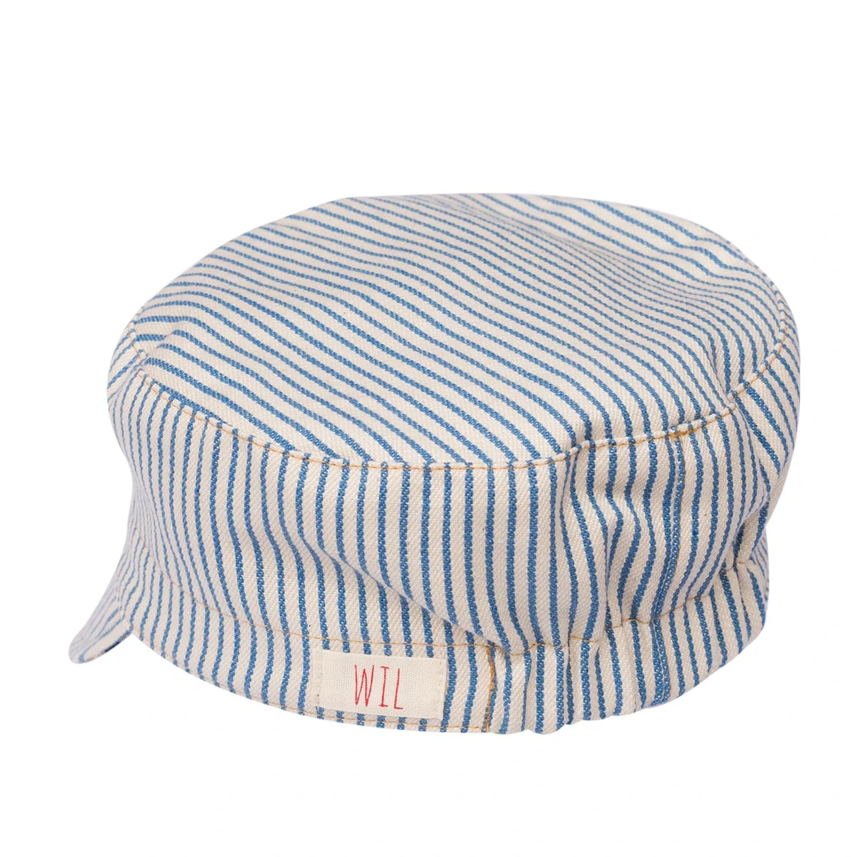 Cap Creme/Blau gestreift – Bild 5