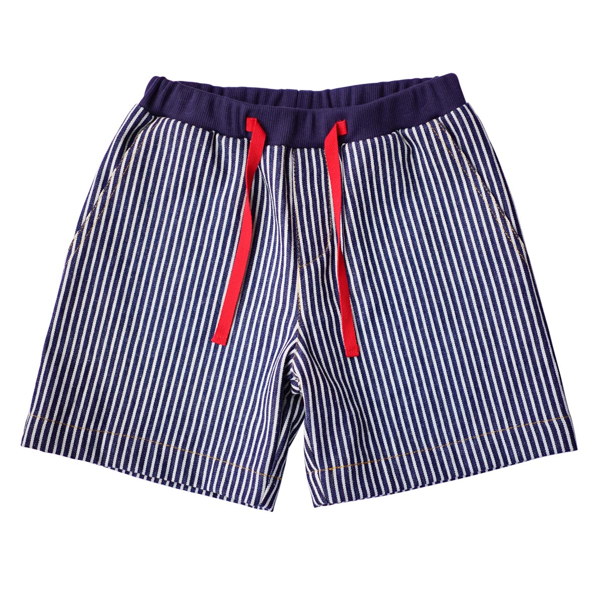 Shorts Dunkelblau gestreift