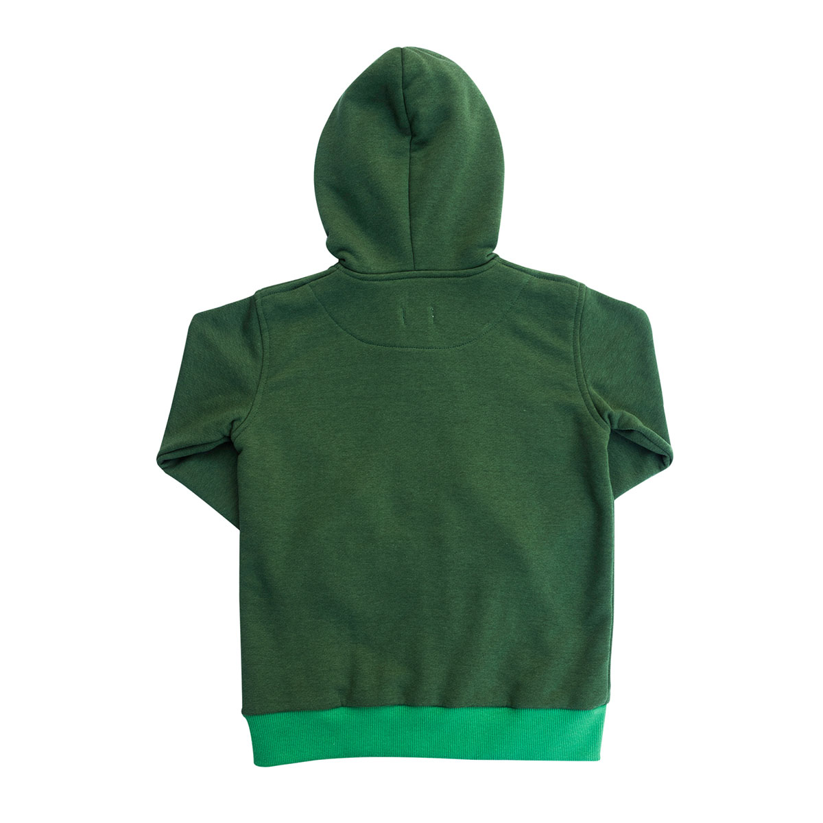 Hoodie Grün Rainbow – Bild 3