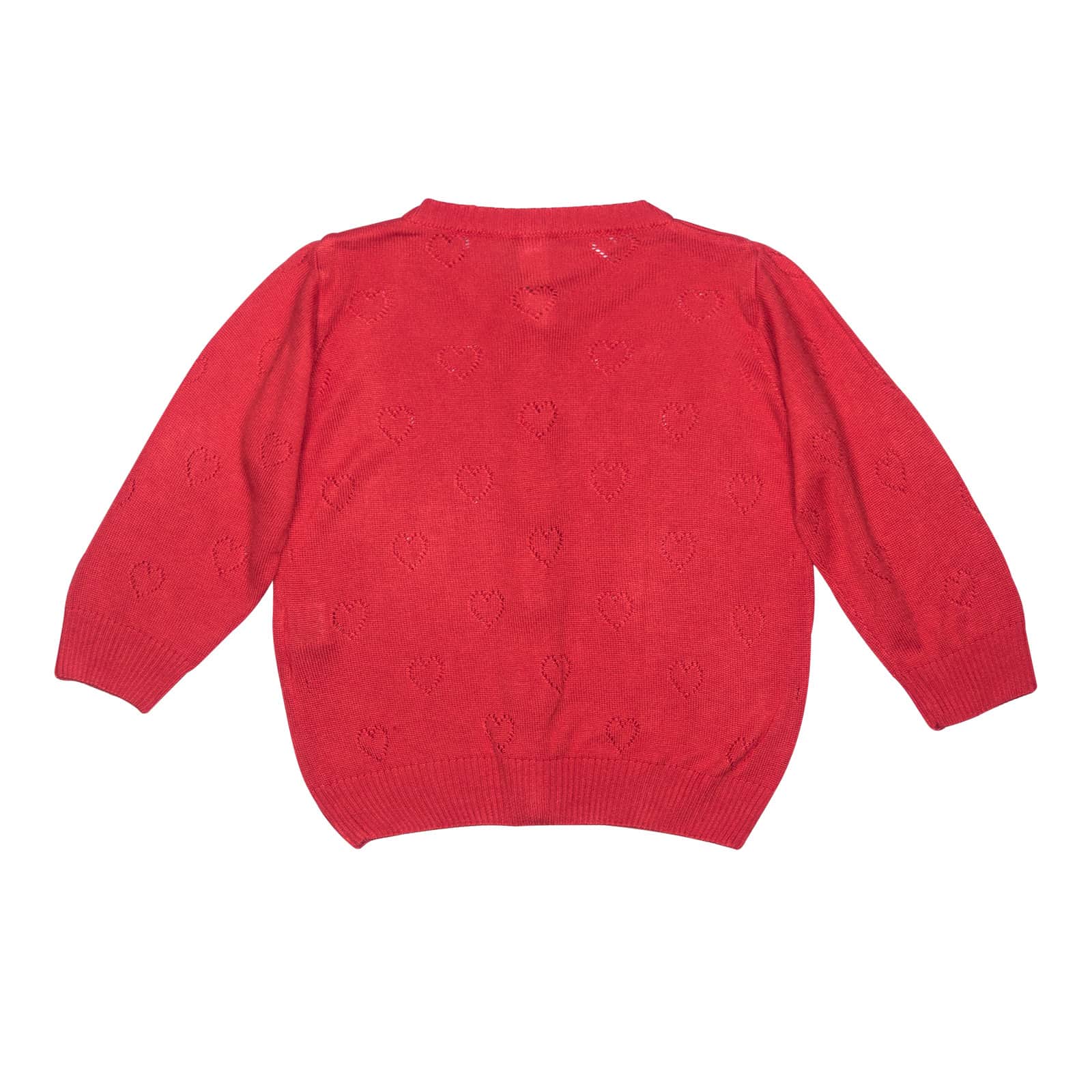 Bambus Strickjacke Rot – Bild 4