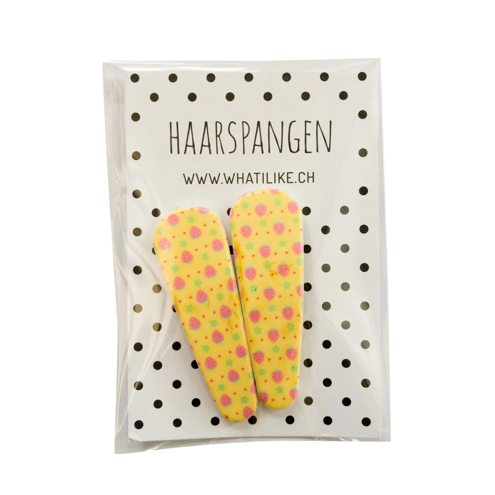 Haarspangen - Erdbeere – Bild 2