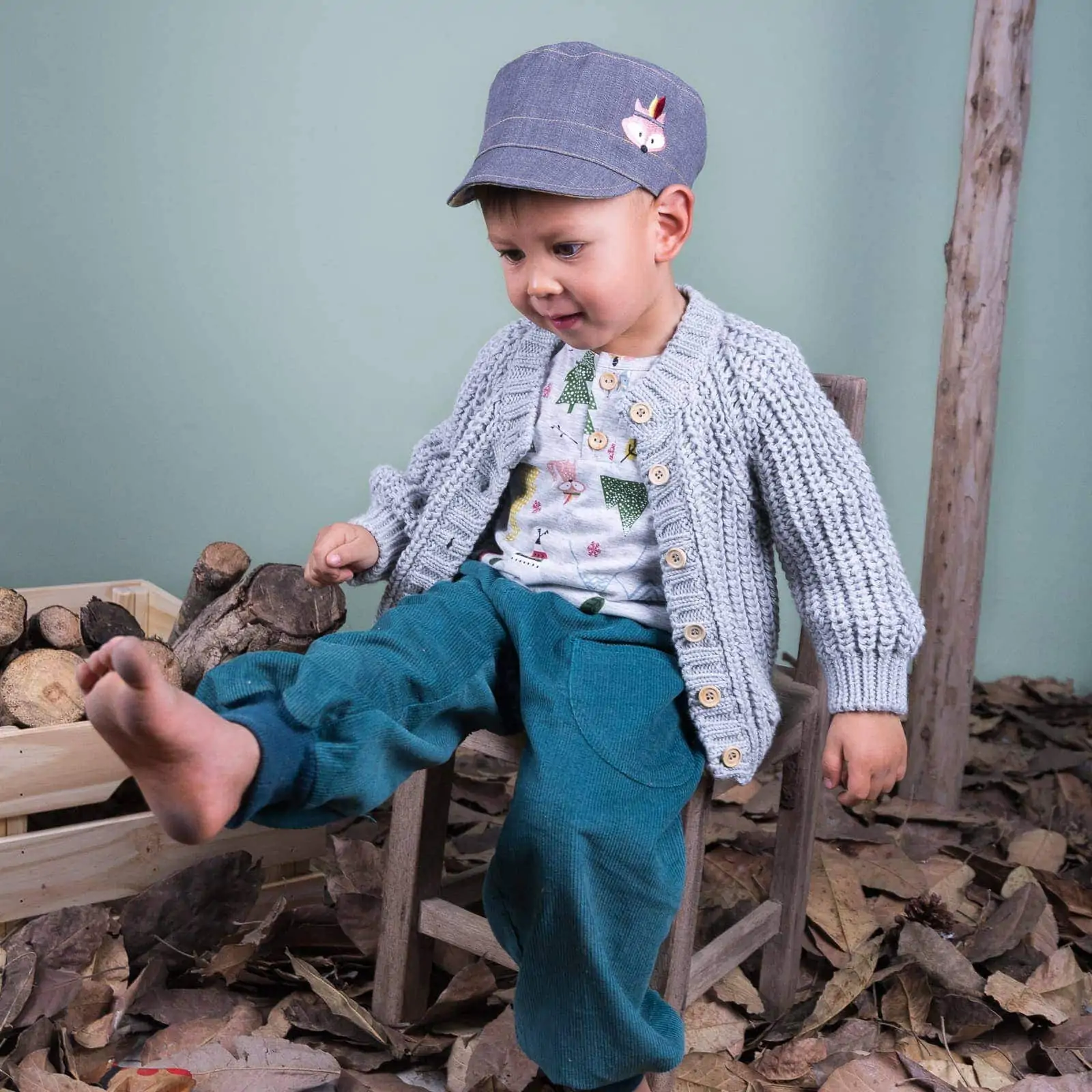 Strickjacke Cloud Merinowolle – Bild 2