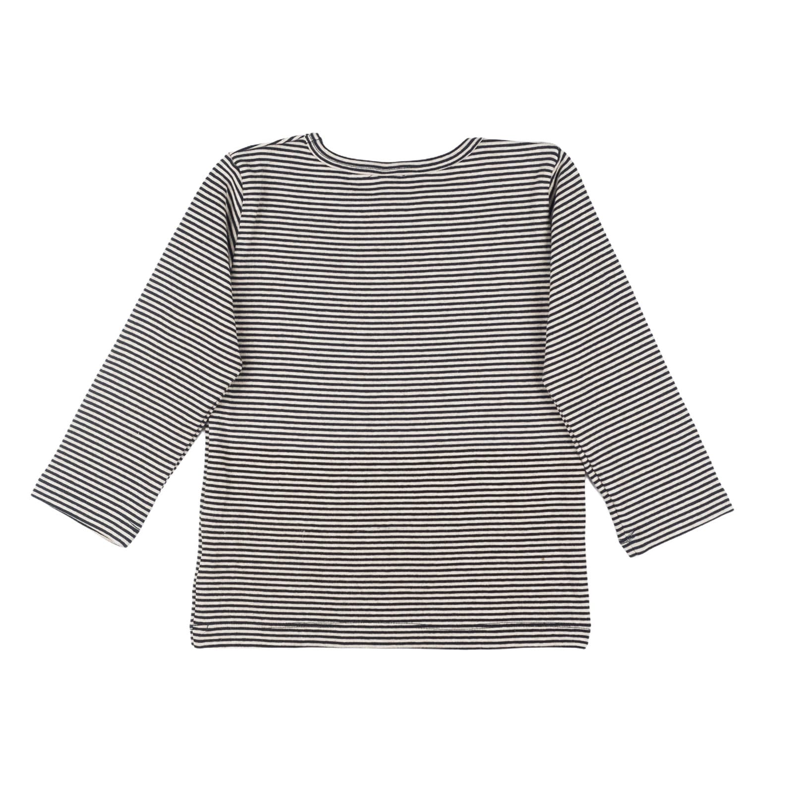 Langarmshirt Gestreift Mit Stickerei – Bild 4