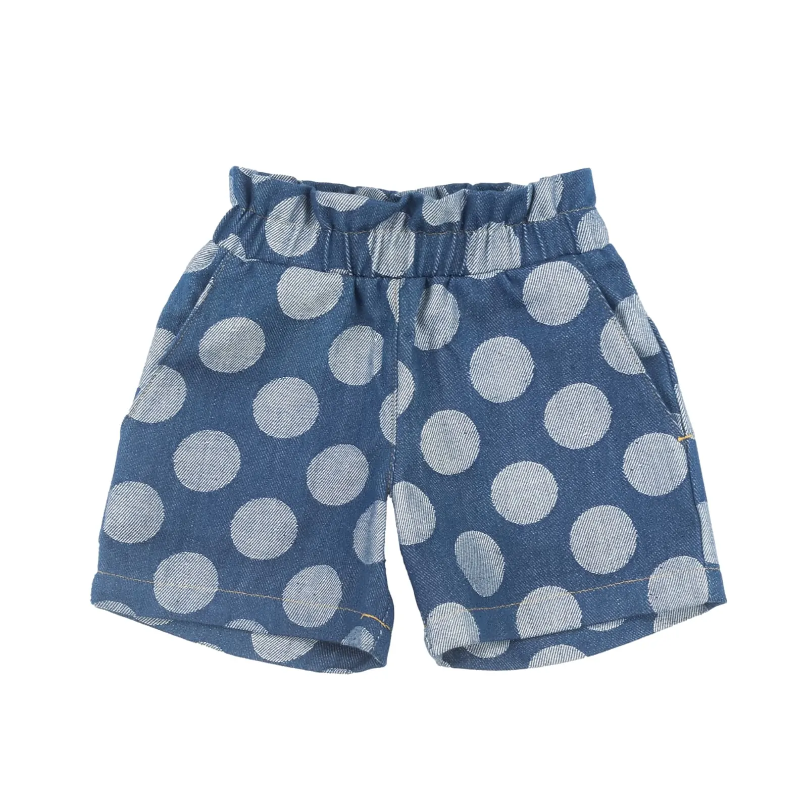 Kurze Hose Denim Gepunktet Baby