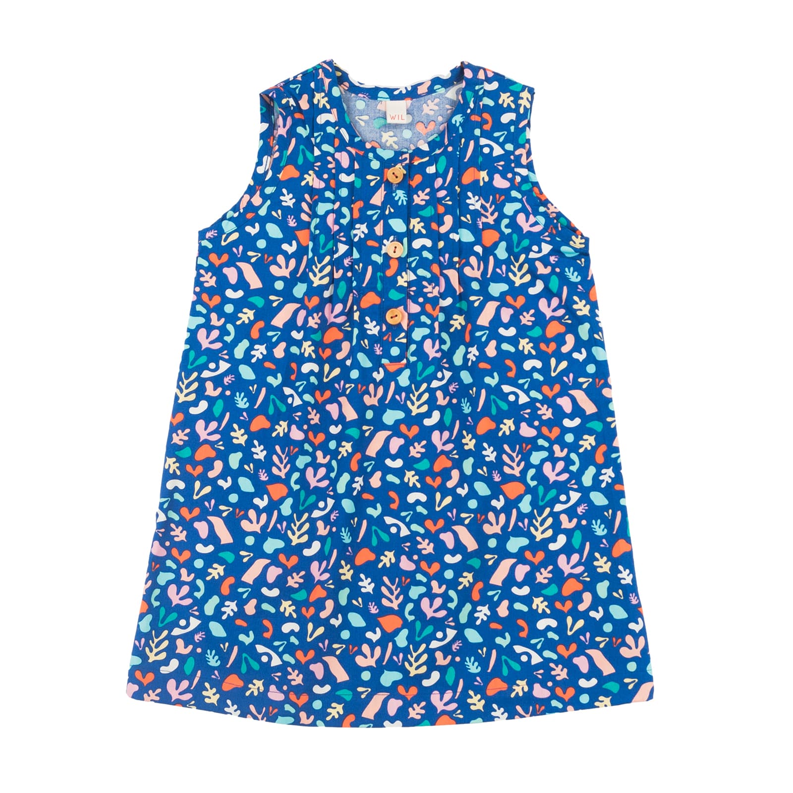 Sommerkleid Artist Blau