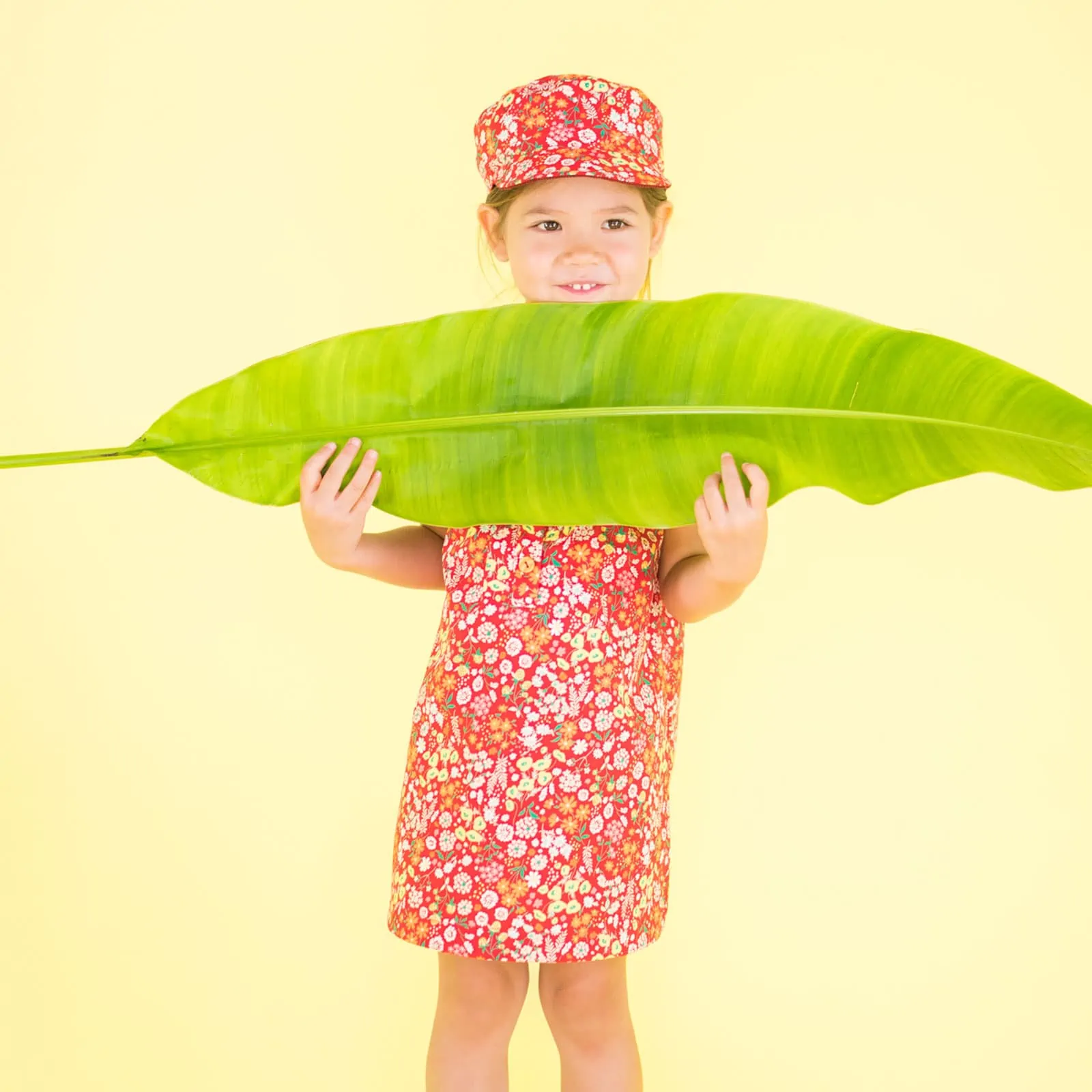 Sommerkleid Blumen Rot – Bild 2