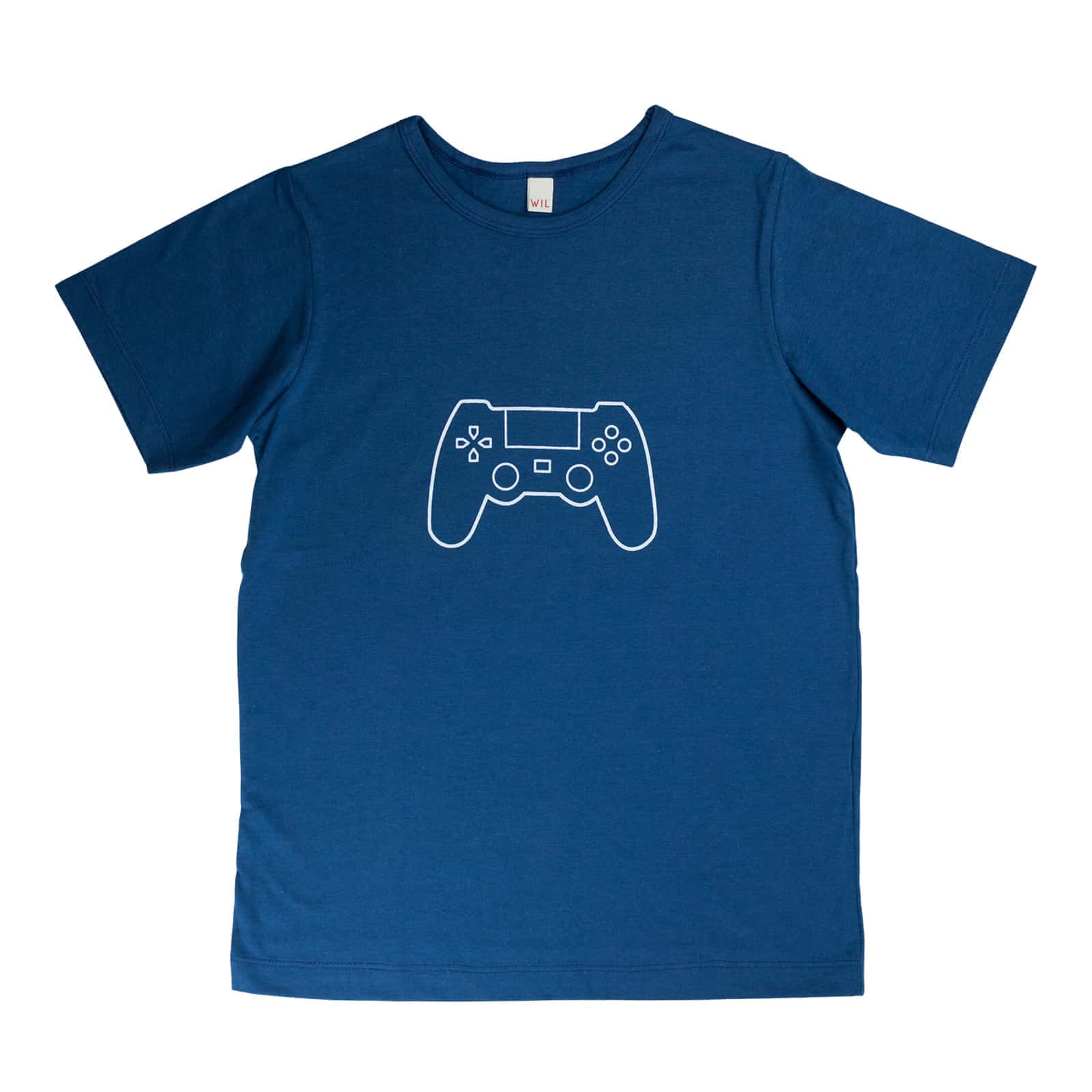 Game - Shirt kurzarm mit Aufdruck dunkelblau