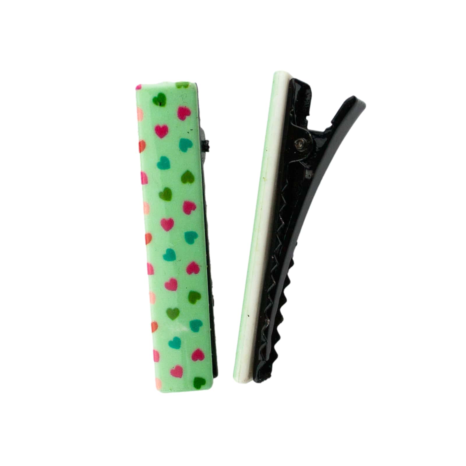 Haarspangen Krokodil Herzen