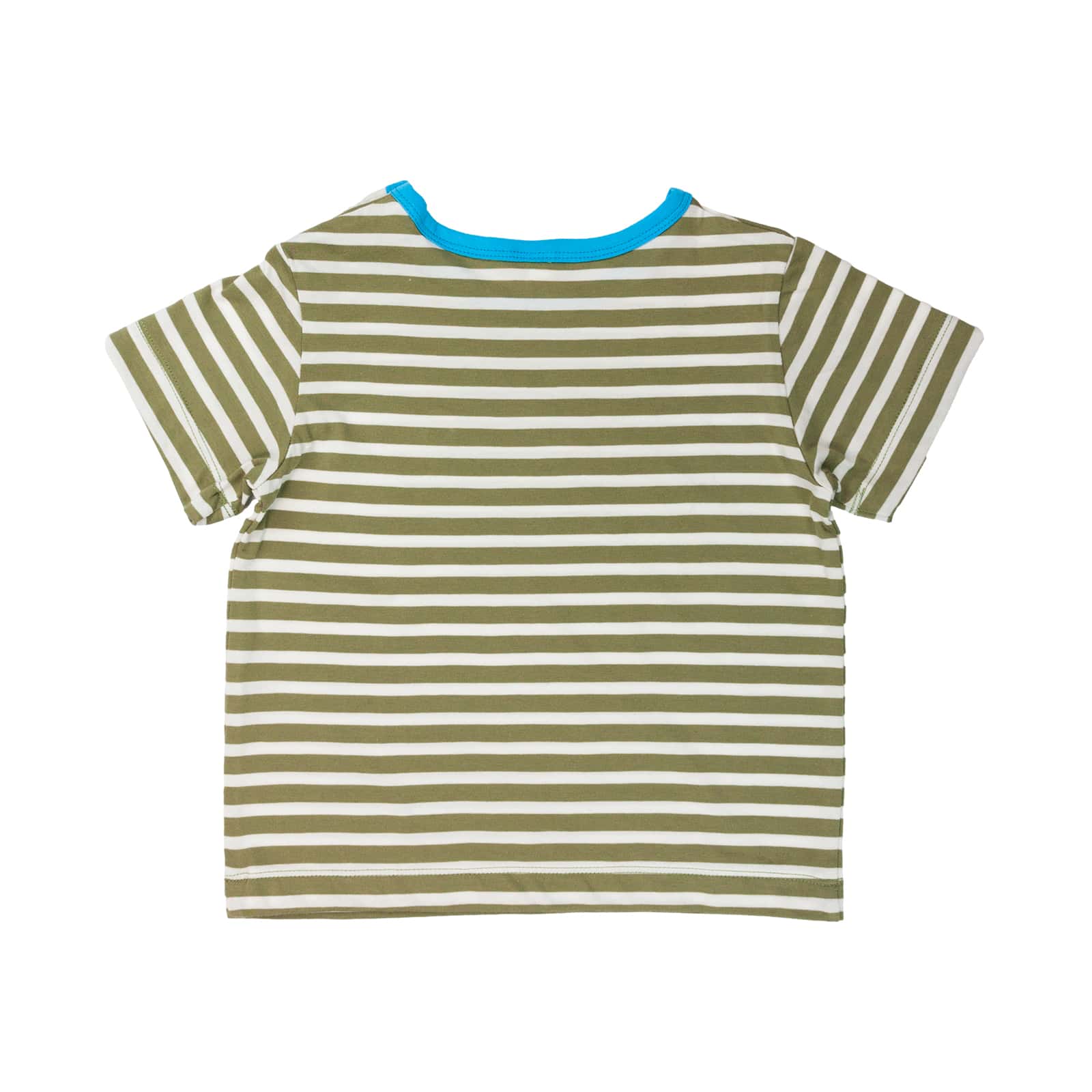 T-Shirt Olive Gestreift Baby – Bild 4