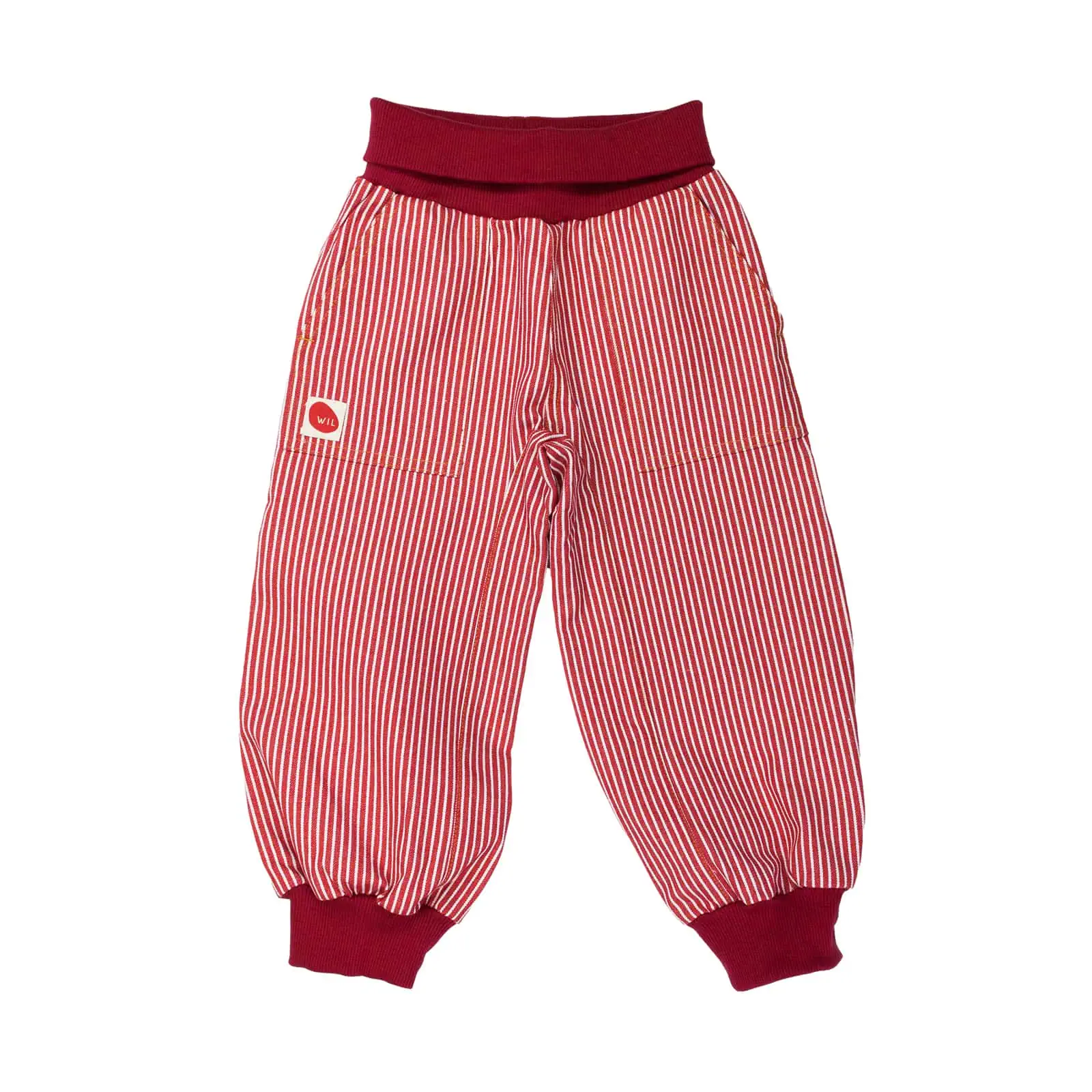 Easy Pants Rot Gestreift