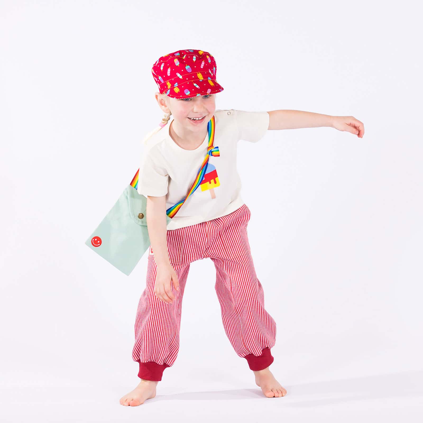 Tasche Mint Smiley – Bild 3