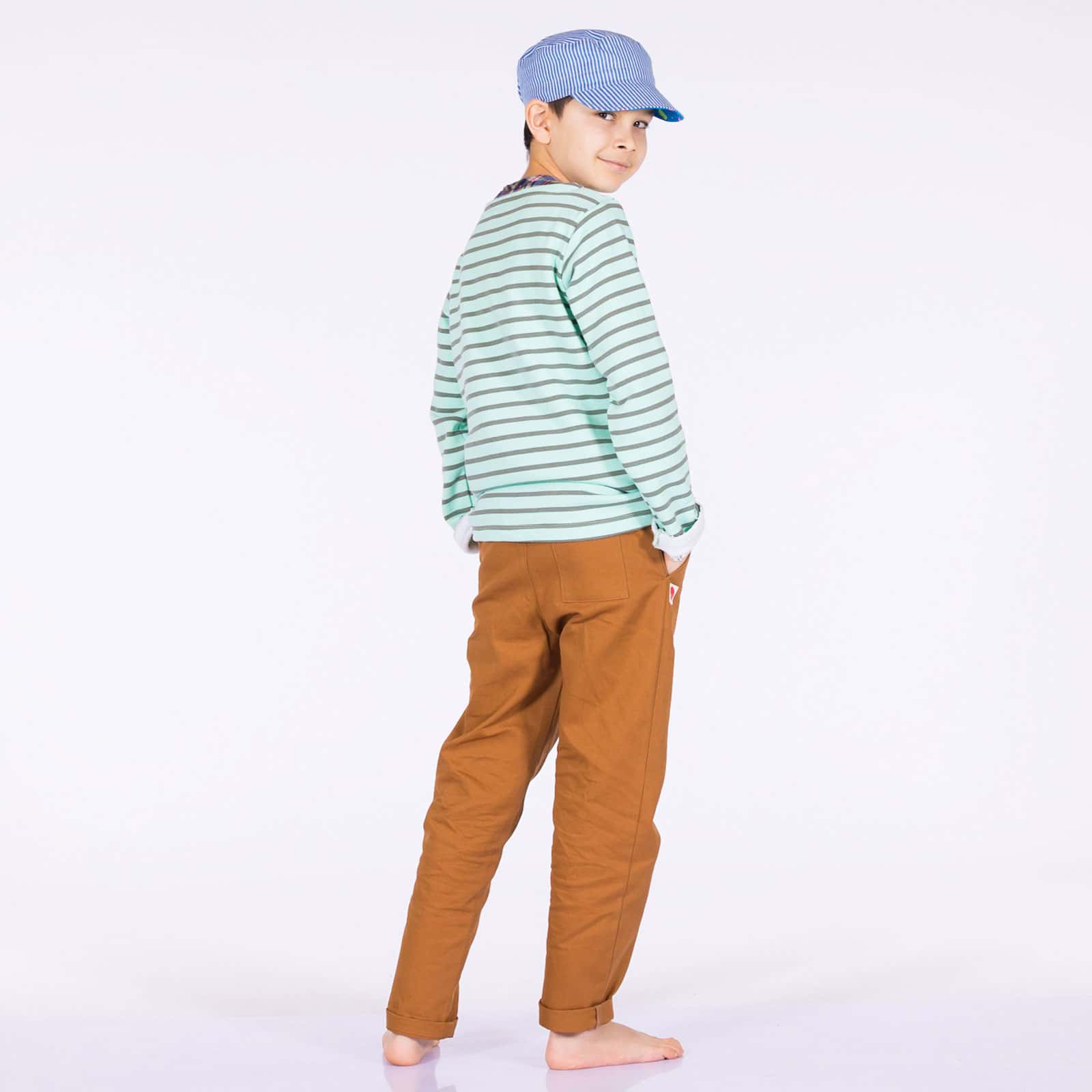 Pullover Mint Gestreift – Bild 3