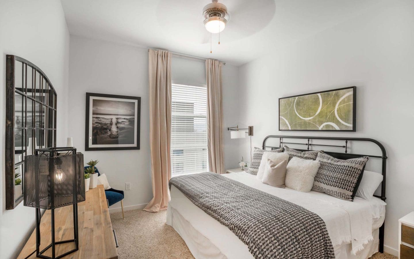 Bedroom with natural light at Windsor Mission Valley, 5080 Camino Del Arroyo San Diego, CA 92108