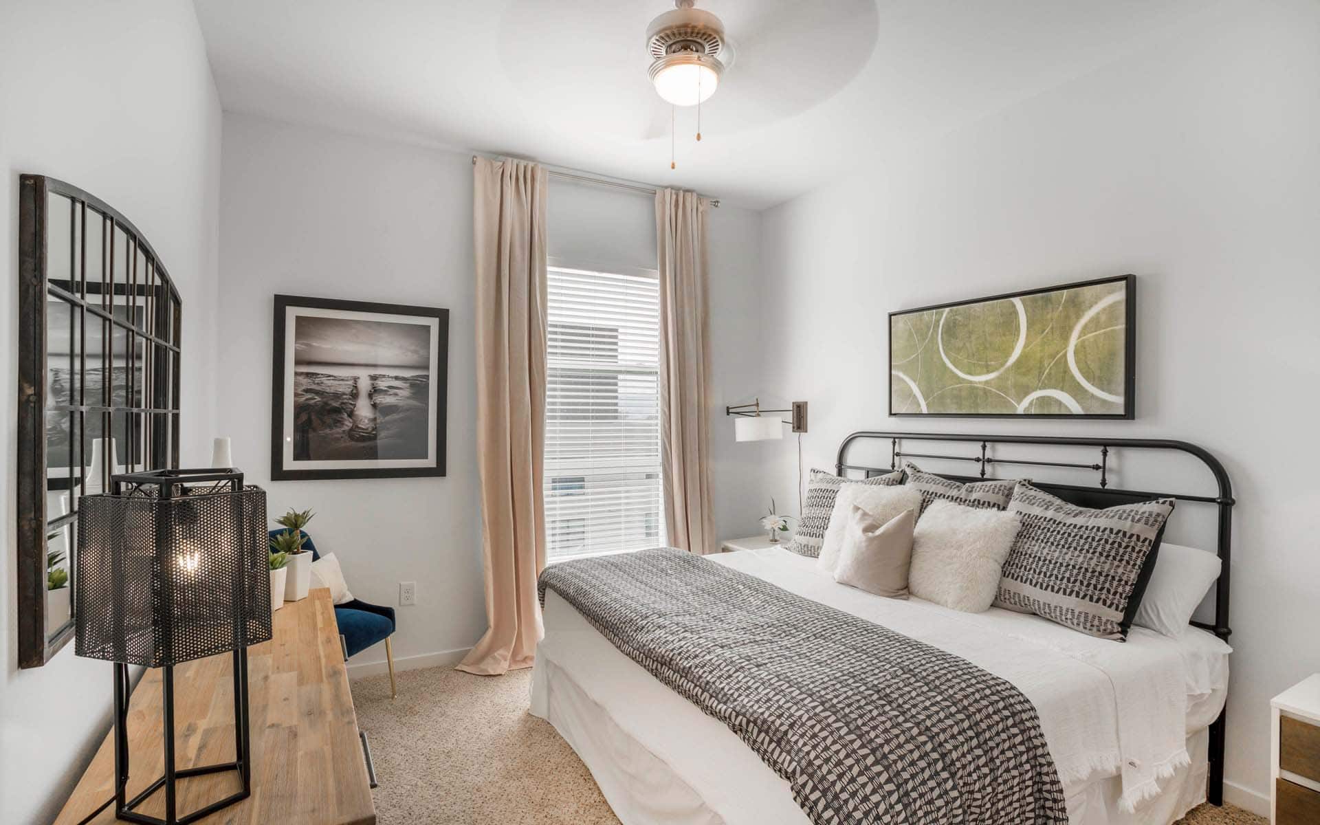Bedroom with natural light at Windsor Mission Valley, 5080 Camino Del Arroyo San Diego, CA 92108