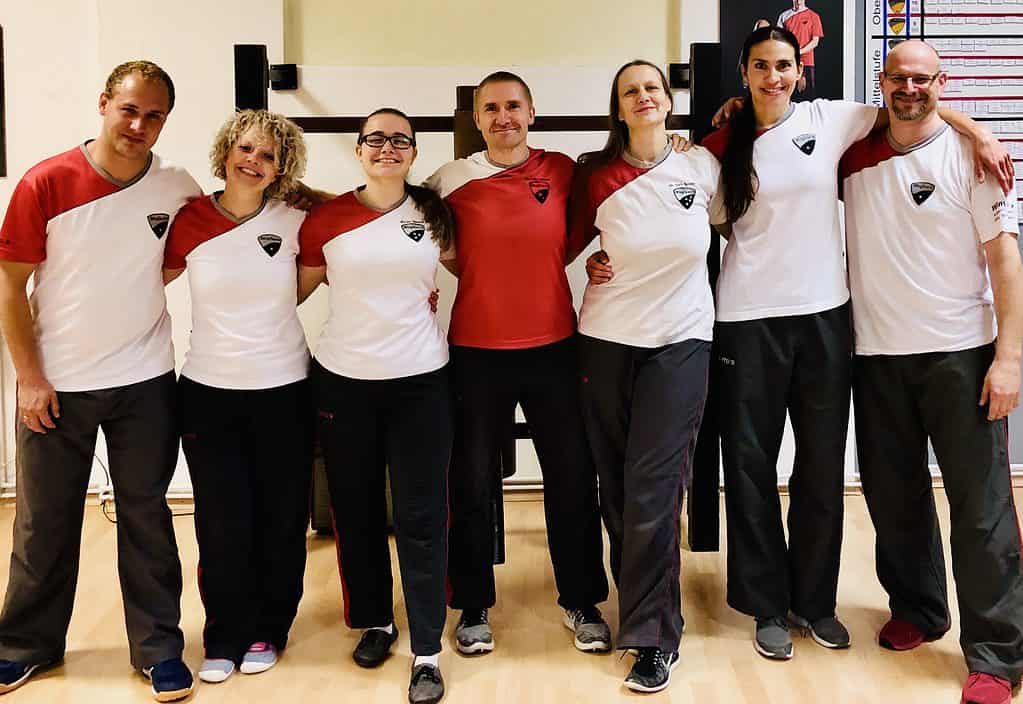 WingTsun Team, welches Selbstverteidigung mit Fitness und Gesundheit verbindet