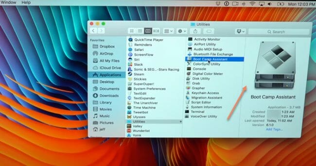 Windows on Mac Installation Assistant