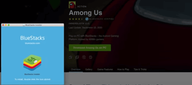BlueStacks and Android Integration for Among Us