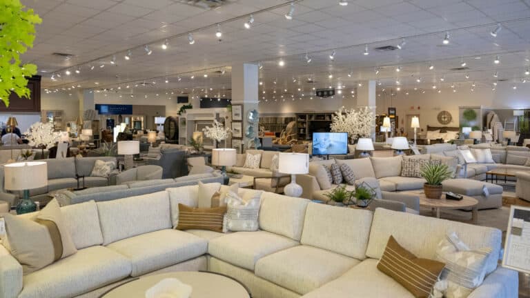 Woodchuck's furniture showroom