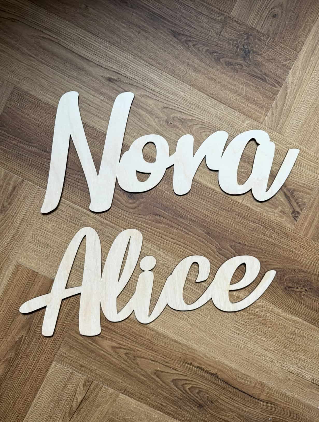 Namnskylt Trä - Typ II - Bild 5