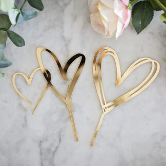 Caketopper - Hjärta