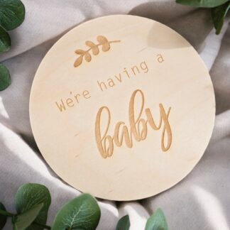 We´re having a baby