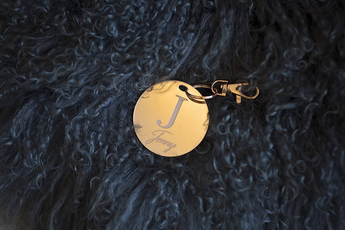 Nyckelring - Bokstav & namn - Bild 6