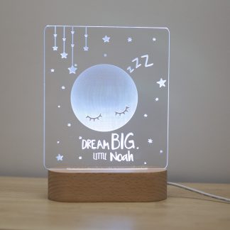 Personlig led-lampa med namn