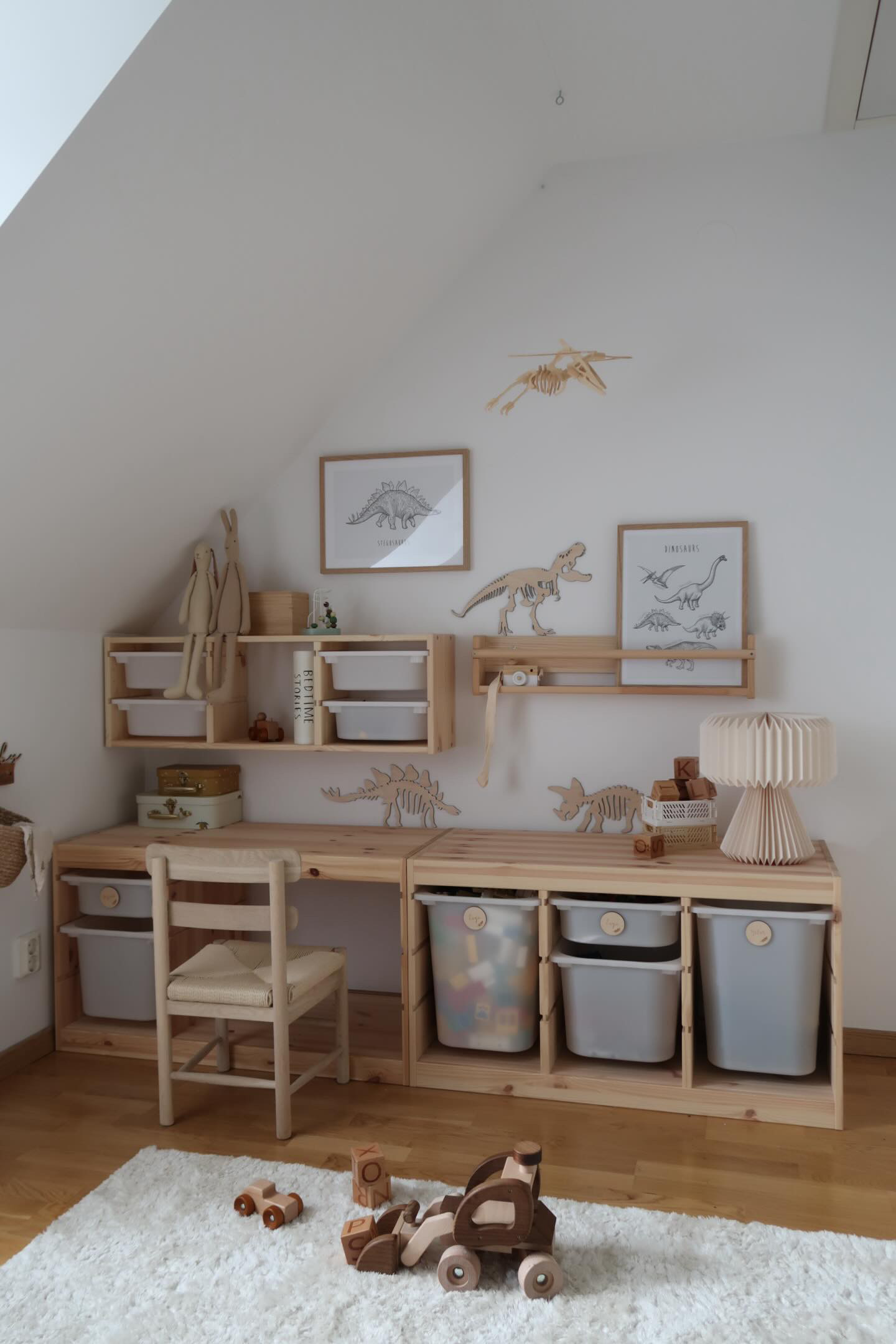 Dinosaurieskelett väggdekal 3-pack - Bild 2