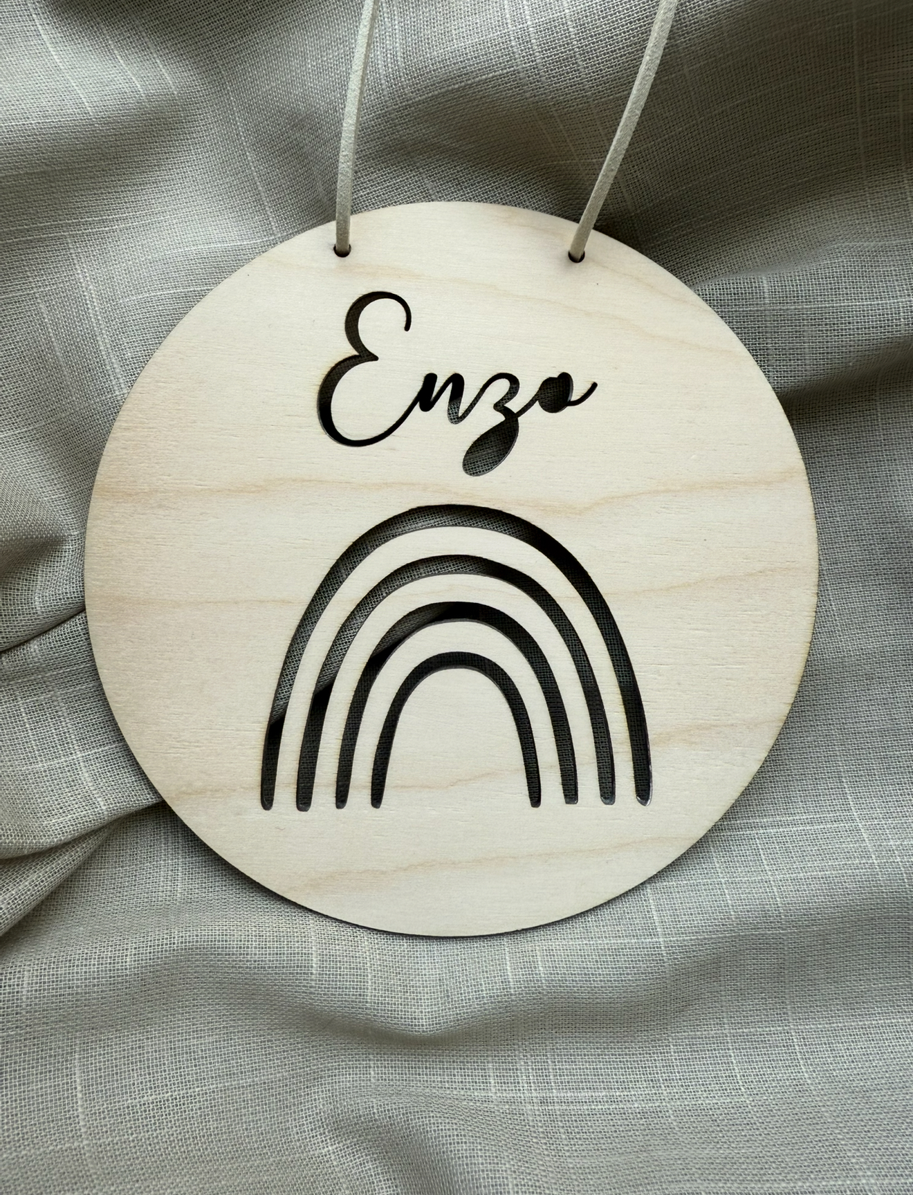 Regnbågsskylt mini - Namn - Bild 4