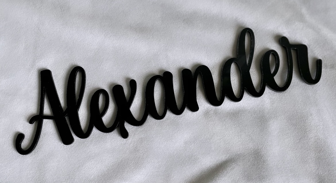 Namnskylt Spegel - Klassisk - Bild 6