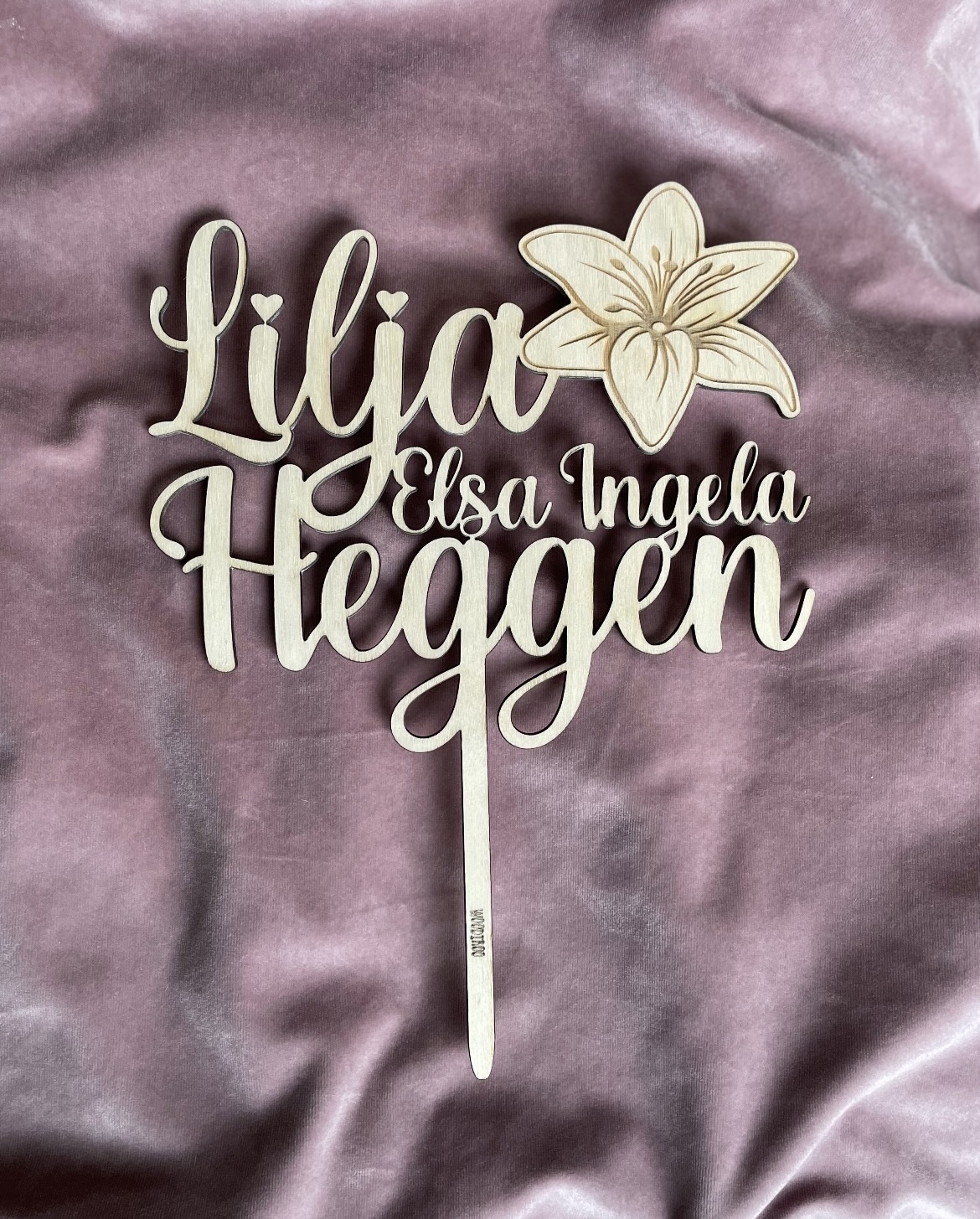 Skylt Trä - Egen design - Bild 8