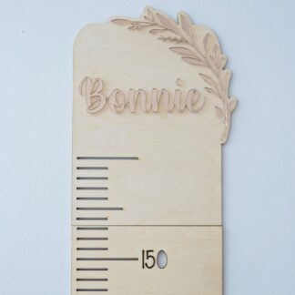 Mätsticka - Krans & namn