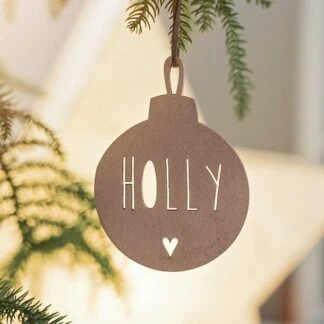 Julkula - målat trä