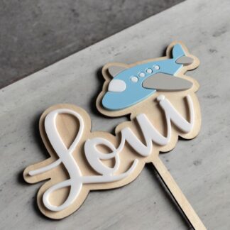 Caketopper - Flygplan