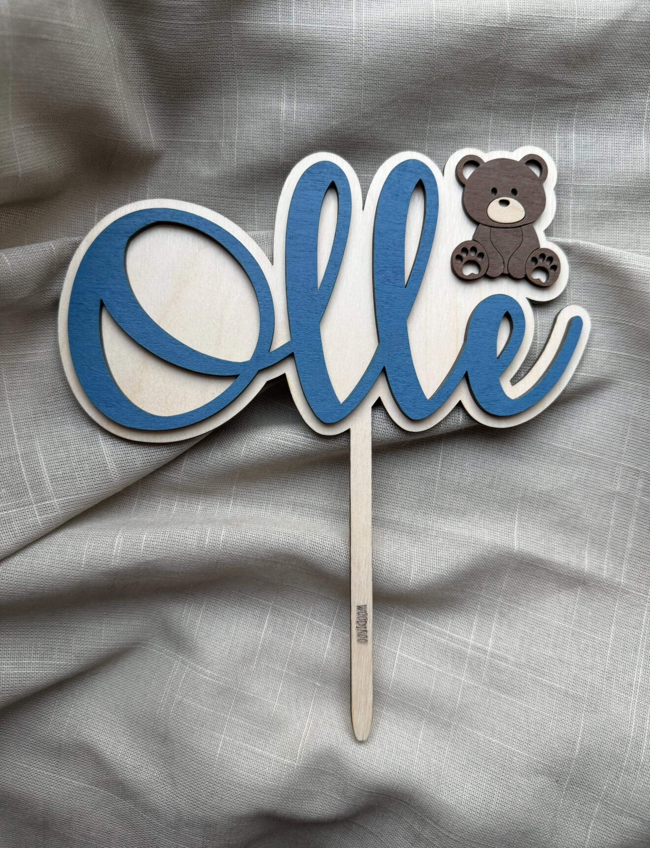 Caketopper - Nalle - Bild 3