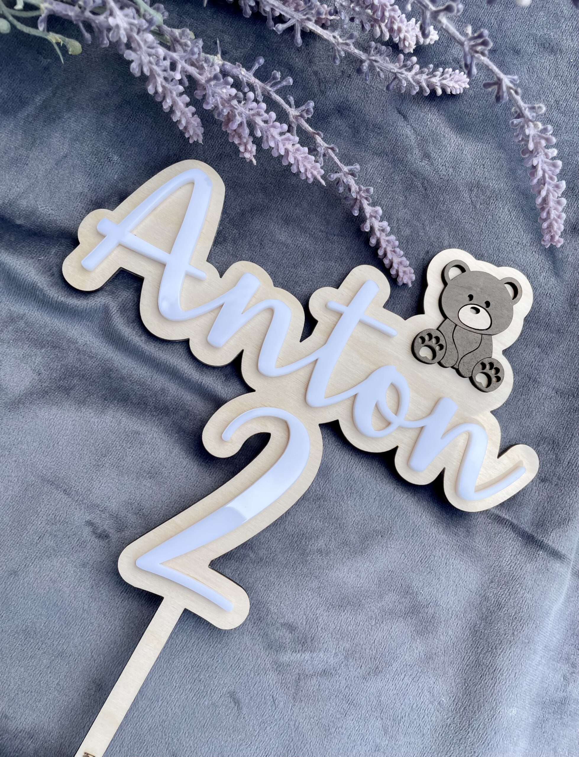 Caketopper - Nalle - Bild 4