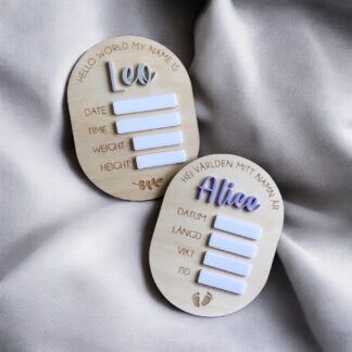 Skylt - Hej världen