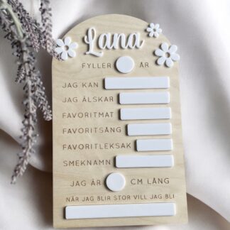 Tavla - Jag fyller år