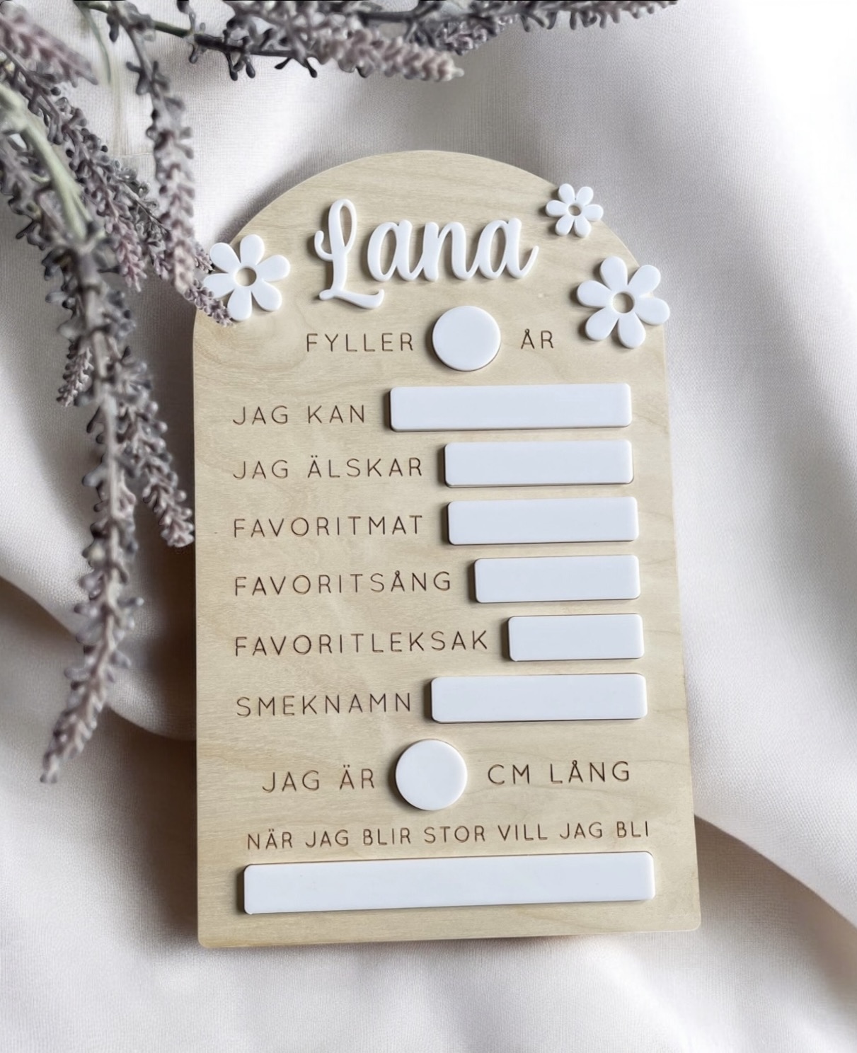 Tavla - Jag fyller år