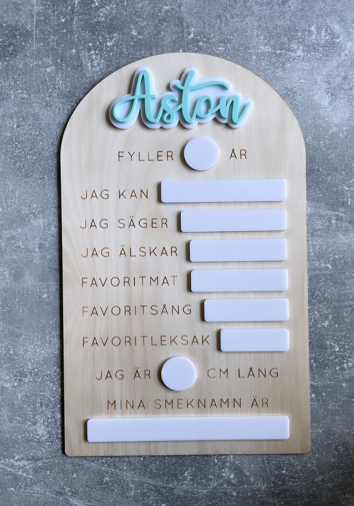 Tavla - Jag fyller år - Bild 5