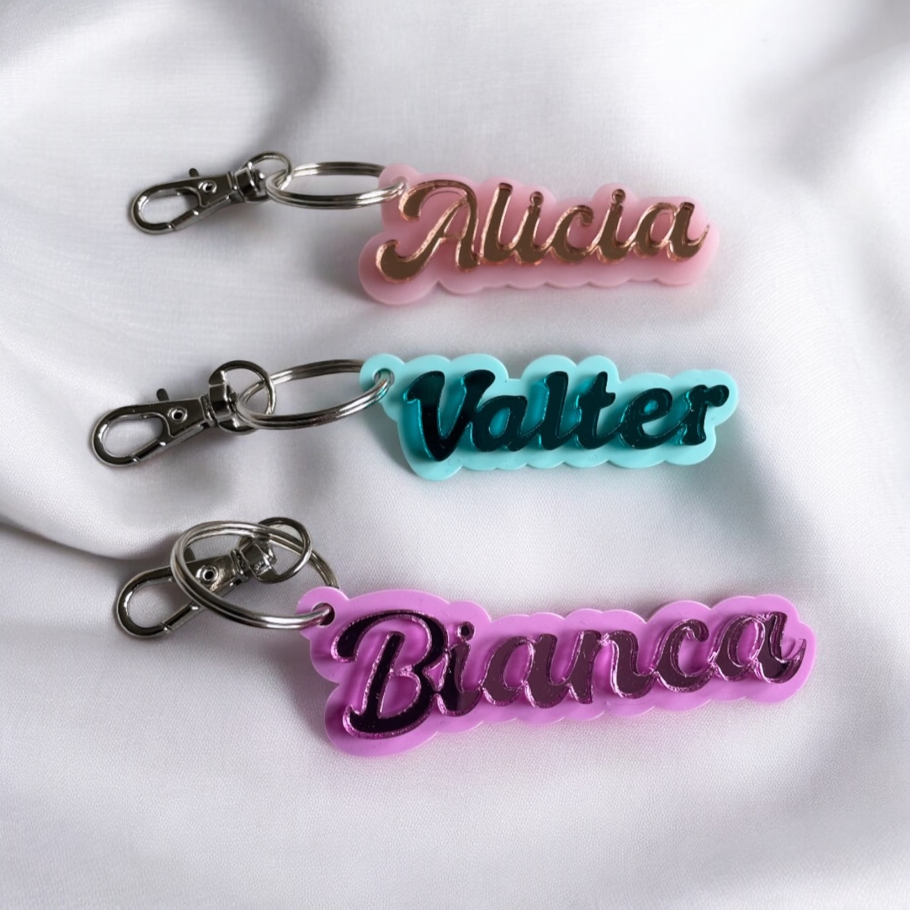 Nyckelring - 3D-namn - Bild 7