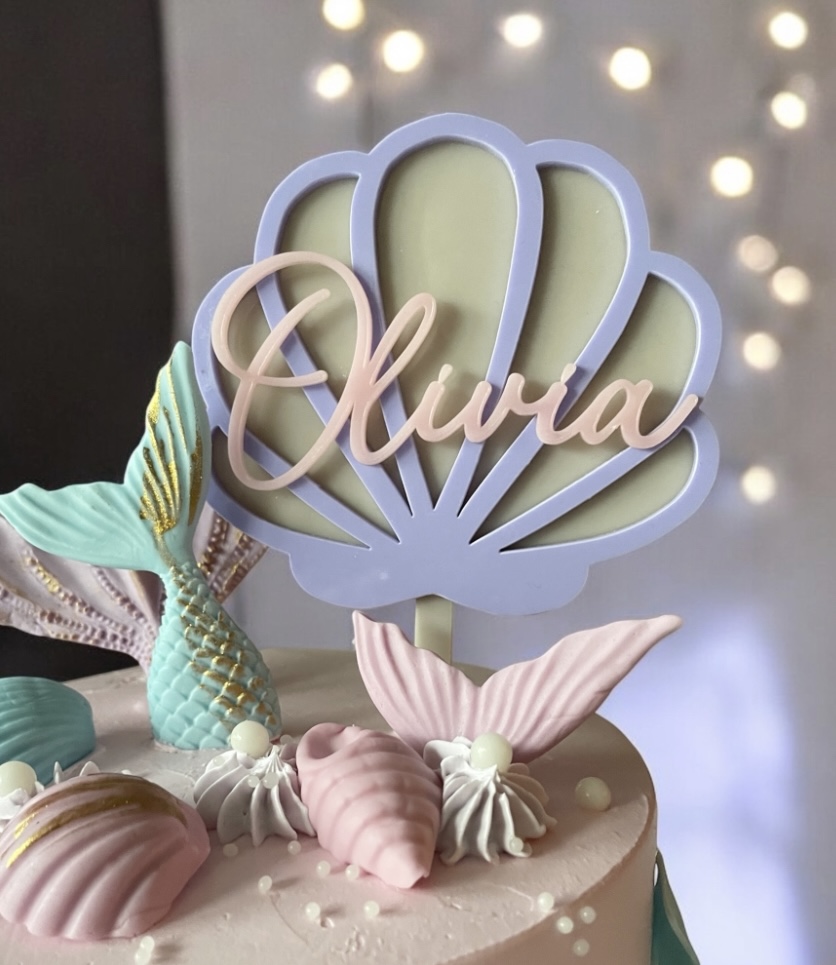 Caketopper - Snäcka