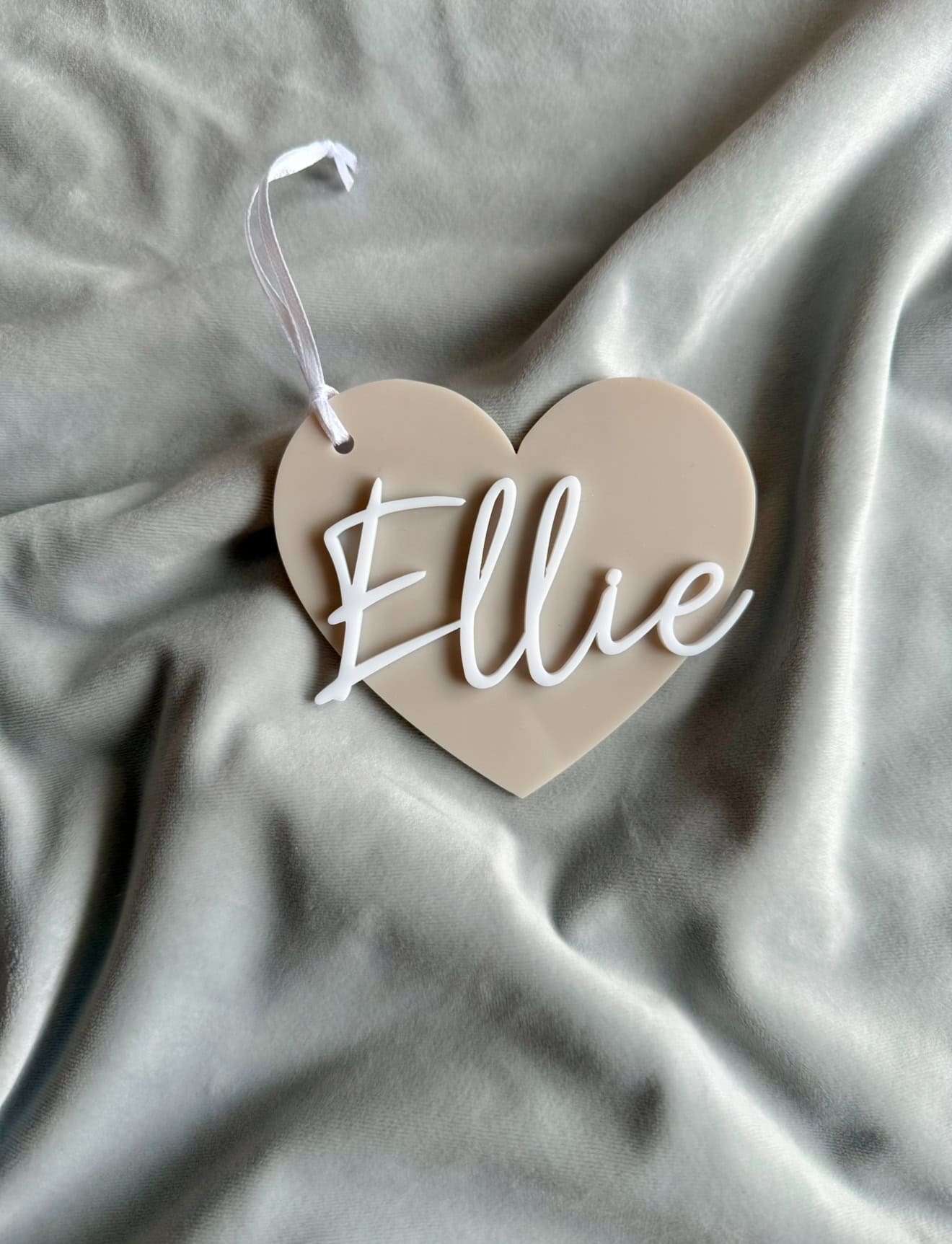 Hjärta akryl  -  3D-namn - Bild 7