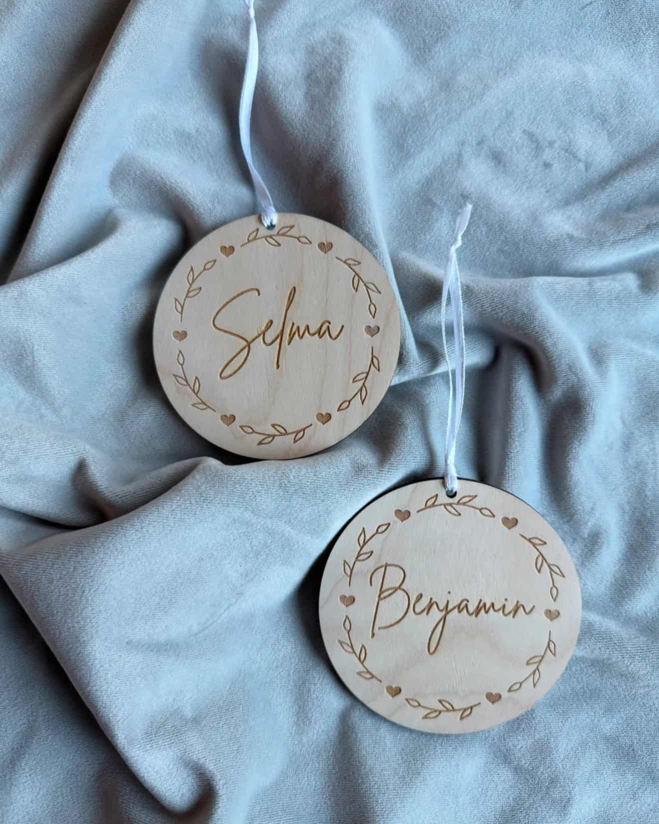 Hänge Rund - Kvist & hjärta - Bild 3