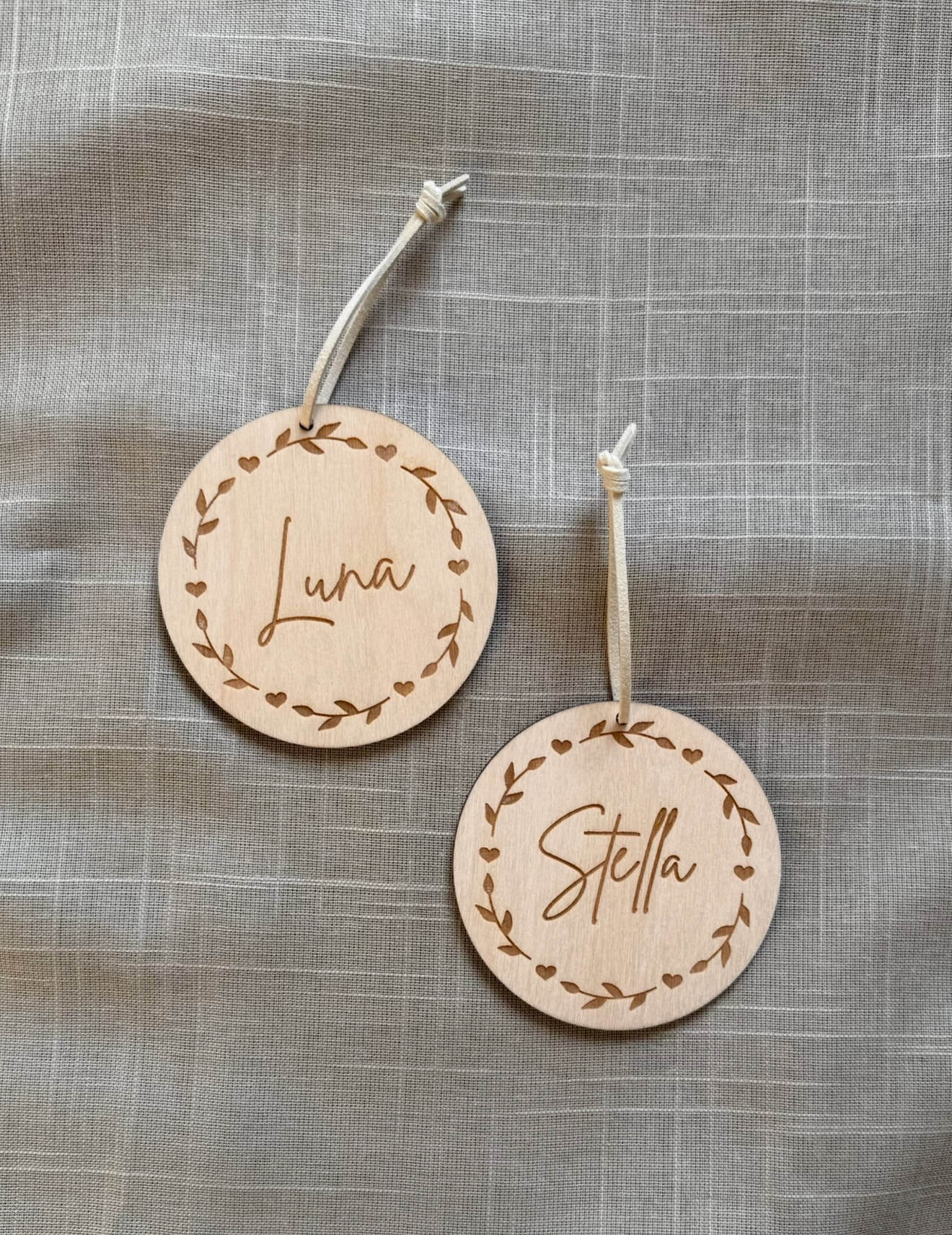 Hänge Rund - Kvist & hjärta - Bild 2