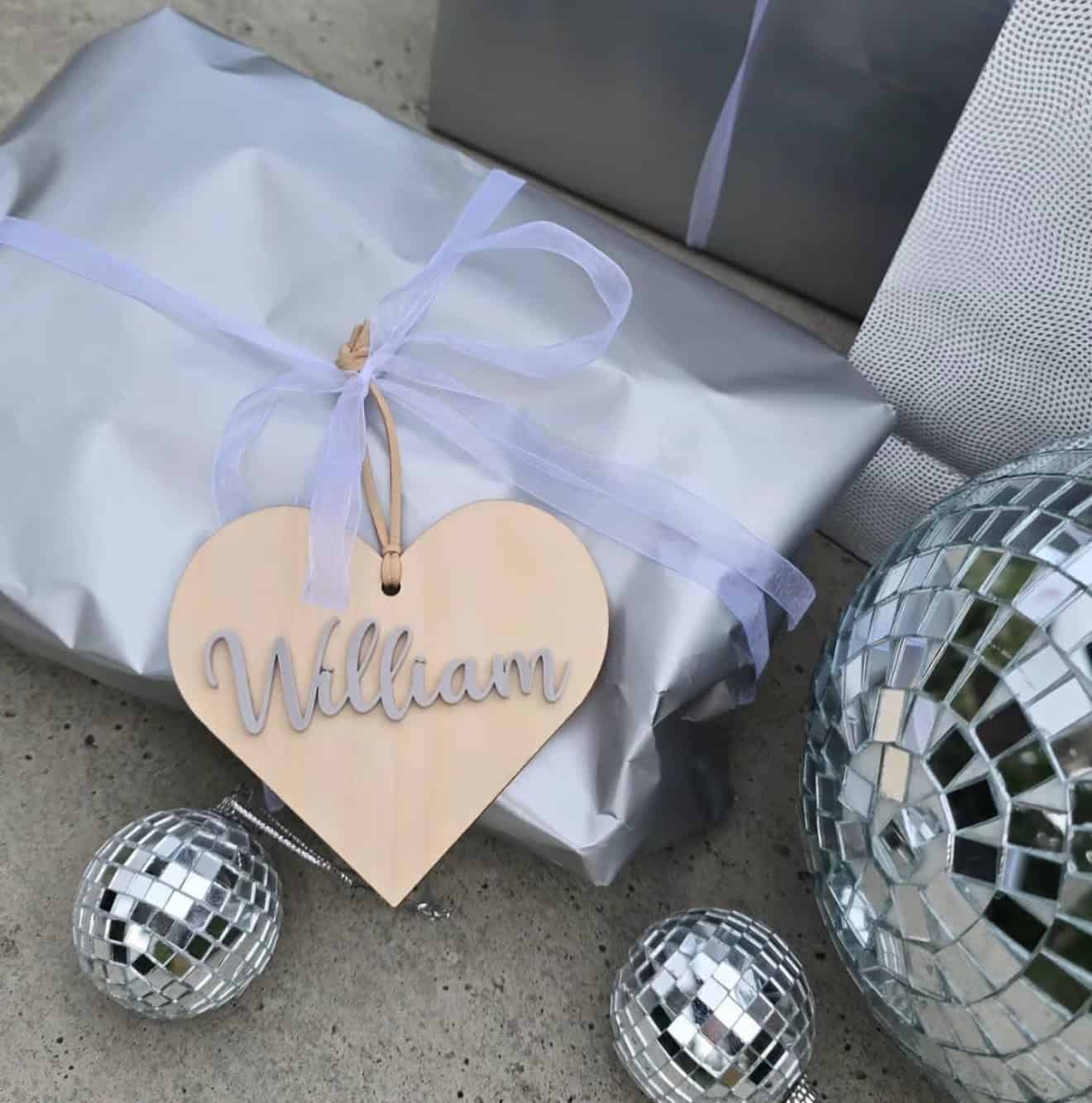 Hjärta trä  -  3D-namn - Bild 5