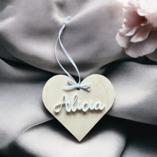 Hjärta trä  -  3D-namn