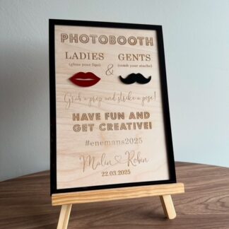 Skylt - Photobooth