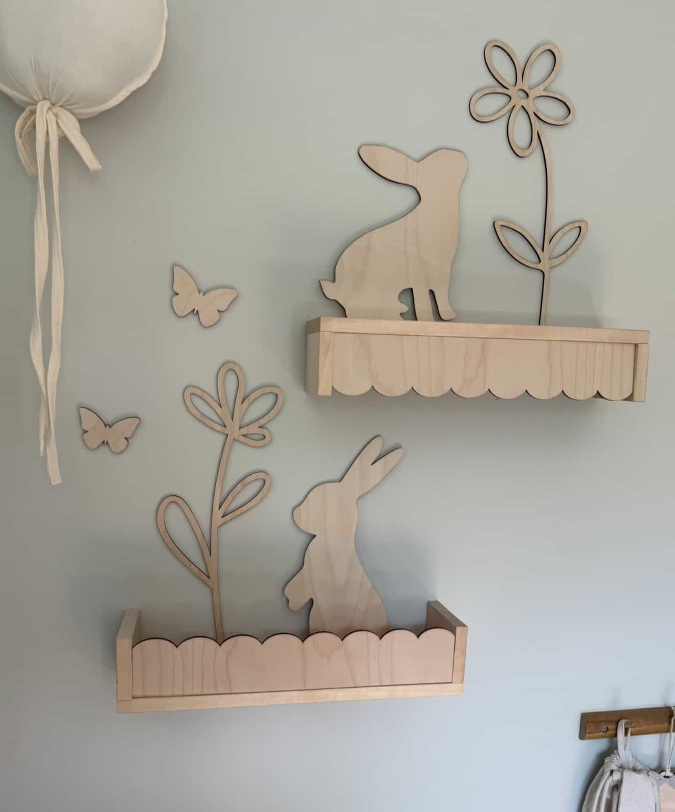 Blommor väggdekal 4-pack - Bild 6