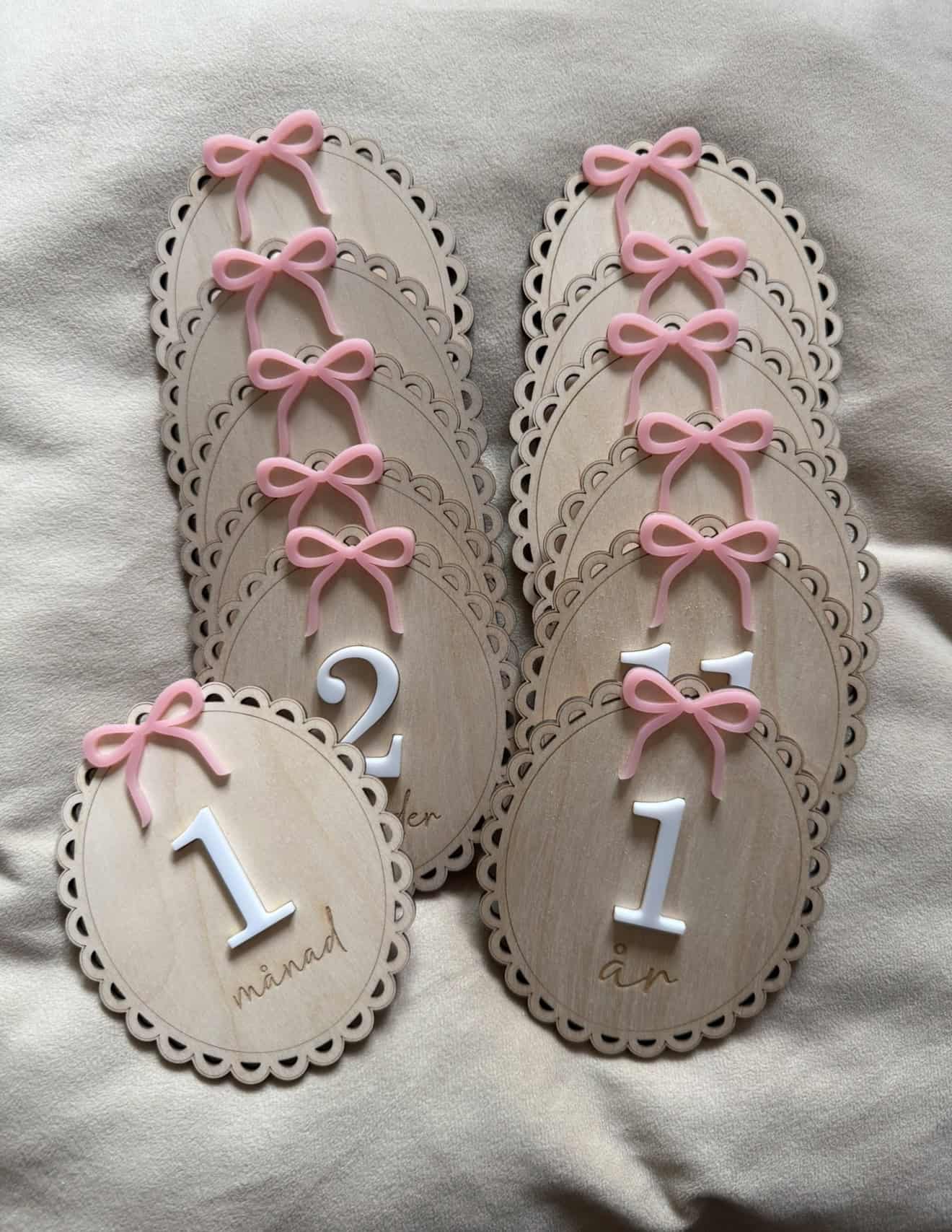 Milstolpekort - Rosett - Bild 7